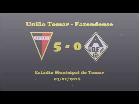 12ªJornada -U.Tomar 5 VS Fazendense 0 - Golos