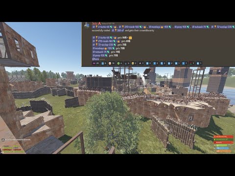 120+ VS 20 BIGGEST RAID EVER ON ATLAS 5X - DEFENDERS POV