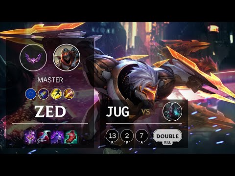 Zed Jungle vs Ekko - EUW Master Patch 12.1