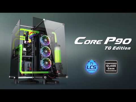 Korpusas Thermaltake View 31 USB3 Juodas Tempered Glass video