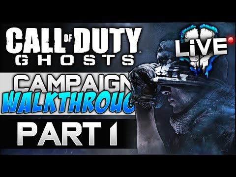 Call of Duty: Ghosts Campaign Walkthrough Part 1 - "GHOST STORIES" Mission 1 Gameplay (CoD Ghost)