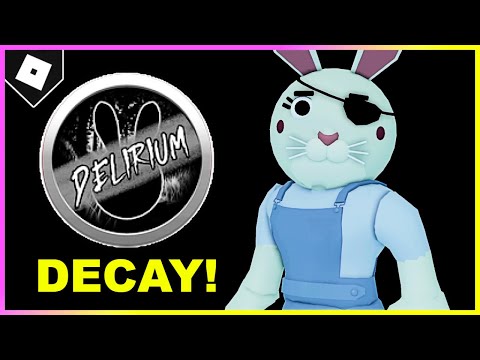 Piggy DECAY II DELIRIUM Chapter ESCAPE (Forest) + "Decay: Delirium" BADGE! [ROBLOX]