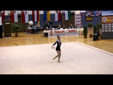 Anastasia Detkova (AUT) 2015 Austrian National Championships - Qualifications Ball