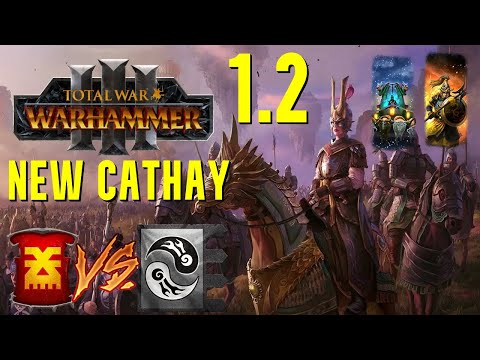 NEW Cathay vs Khorne | Ft. Buffed Wu-Xing & ROR Celestial Dragon guard - Total War Warhammer 3