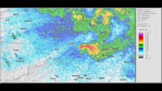 preview picture of video 'Doppler Radar - 2009-05-09 0344 UTC Ennice North Carolina  Tornado BREF'