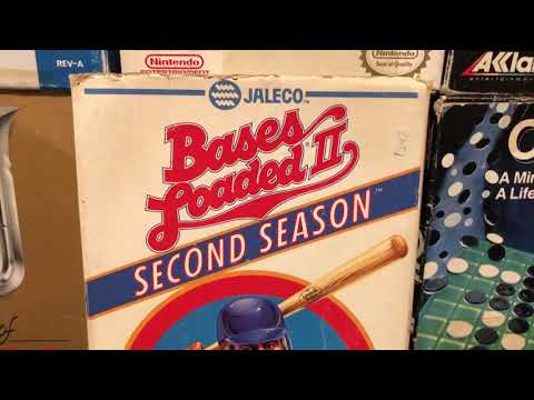 Nintendo NES “Bases Loaded II” (1988/90) Video Game