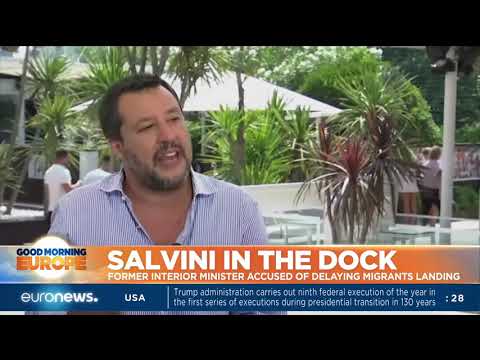 Salvini in the dock: Former interior minister accused of delaying migrants landing