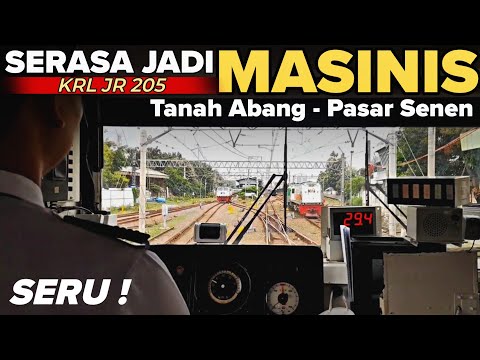 🇮🇩 TANAH ABANG - PASAR SENEN | CAB RIDE COMMUTERLINE JR 205