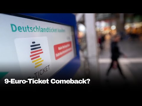 Greens demand comeback of the 9-euro ticket – New dispute over social climate protection!