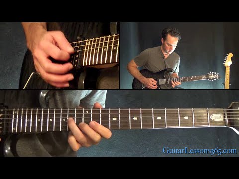 Hangar 18 Guitar Lesson (Part 3) - Megadeth
