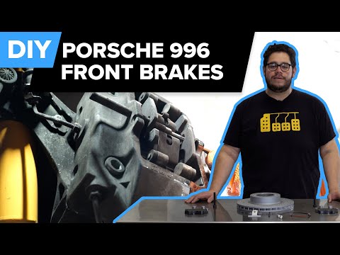 Porsche 996 911 Front Brake Pad & Rotor Replacement DIY (1999-2005 Porsche 911 Carrera)