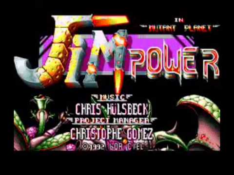 Jim Power in Mutant Planet Atari