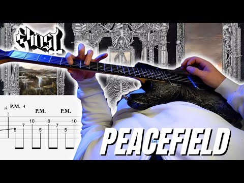 Ghost – Peacefield POV Guitar Cover | NEW SONG 2025 | SCREEN TABS