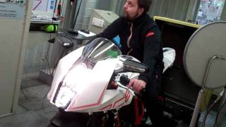 preview picture of video 'A 2011 KTM RC8R 1190 is born! (KTM factory visit)'