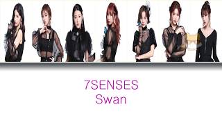SNH48 | 7SENSES -  Swan [Color Coded Lyrics (Han/Rom/Eng)]