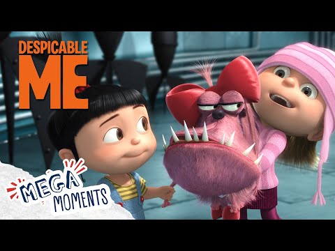 Gru Shows The Lab To The Girls! 🧪 😯 | Mega Moments | Despicable Me | Clip