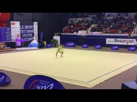 Marie Bernet - Nat C 18 ans et + - France Besançon 2018