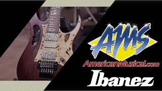 Video thumbnail for Ibanez JEM77WDP Woody Overview - American Musical Supply by American Musical Supply
