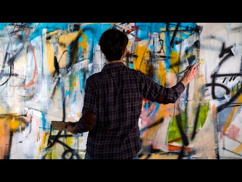 artist Francesco D'Adamo - IMAGO paintings (Lyrical Abstraction, Abstract Expressionism)