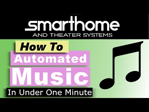 Crestron Home OS - create media scene in less than one minute