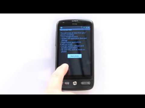 How To Reset A HTC Desire To Factory Settings