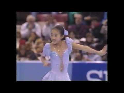 1994 US National Championships (ABC) - Ladies Short Program - Michelle Kwan (with Profile)