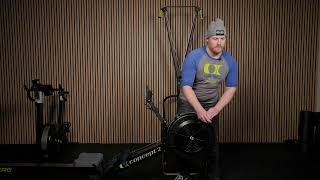 Concept2 RowErg - Wartung & Reinigung  von Kette und Windrad