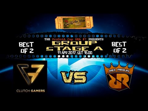 Clutch Gamers vs Rex Regum QEON ProDotA Cup SEA #7