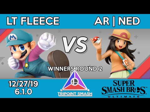 Tripoint Smash 90 - Winners Round 2 - LT Fleece(Mario) Vs. AR | Ned(Pokemon Trainer)