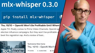 MacでOpenAI Whisper Turboを実行する最速の方法