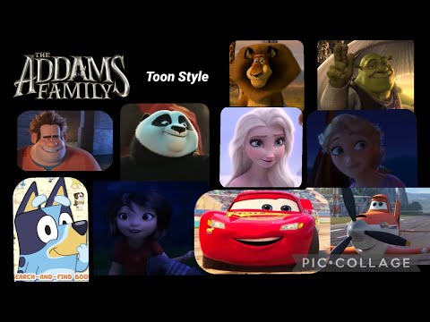 The Addams Family (Toon Style) Part 5 - Yi Hits Lightning McQueen