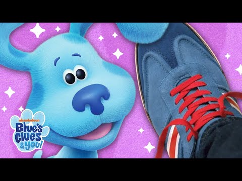 How to Tie Your Shoes Song w/ Josh & Blue! | Blue's Clues & You!