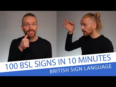 How to Sign 10 in BSL
