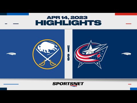 NHL Highlights | Sabres vs. Blue Jackets - April 14, 2023