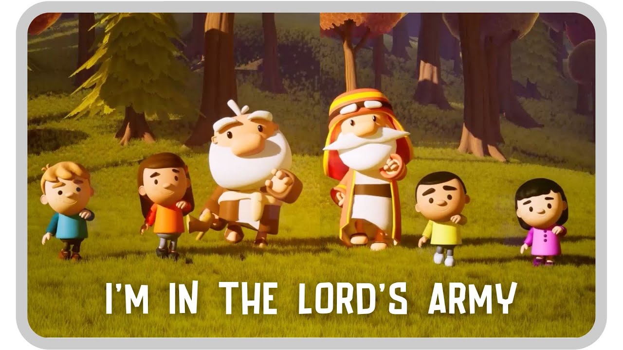I'm In the Lord's Army, Yes Sir! (Featuring Michael Tait) // plus more Bible songs for kids