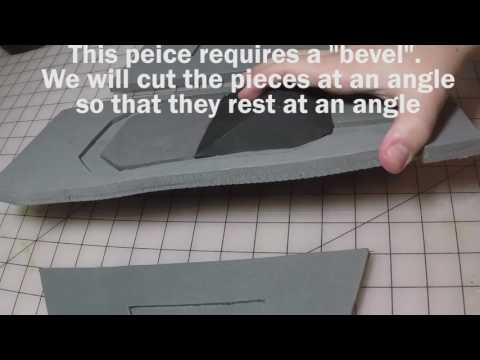 Basic Tutorial: How to build cosplay armor using pepakura and EVA foam