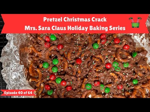 Pretzel Christmas Crack - I am warning you that it is addicting.