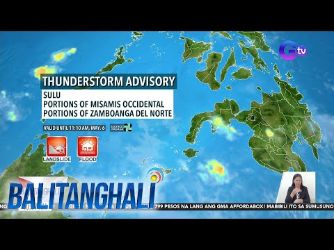 Thunderstorm Advisory (May 6, 2024) BT