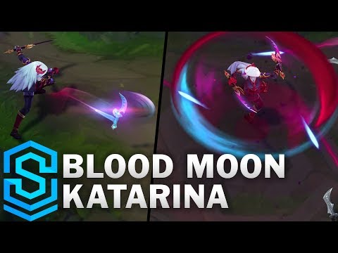 Blood Moon Katarina Skin Spotlight - Pre-Release - League of Legends