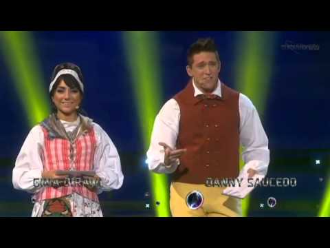Eurovisionopening with Danny Saucedo, Gina and Petra Mede (Melodifestivalen 2013)