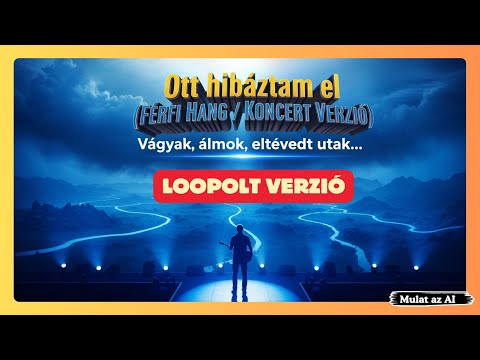 Ott hibáztam el (Férfi hang/Koncert verzió) - Hosszabb (loopolt) változat @MulatazAIEnglish