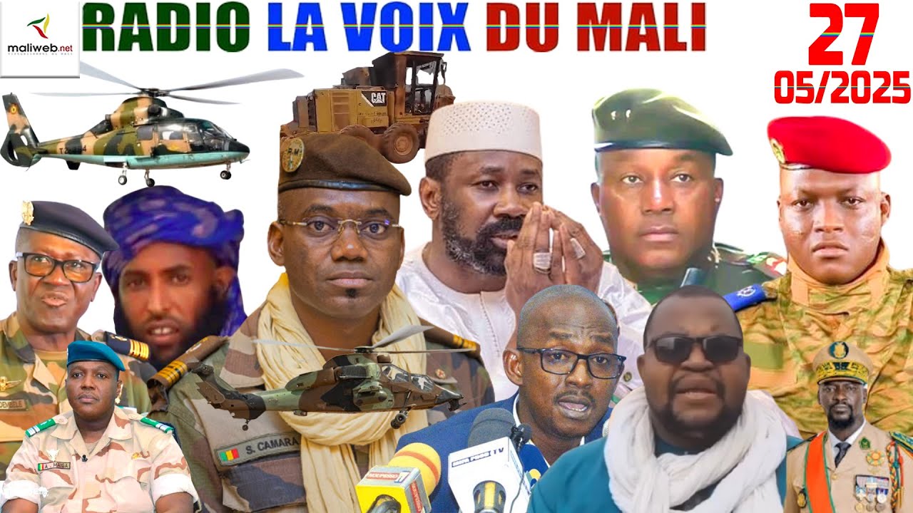 La Revue de Presse de la RADIO LA VOIX DU MALI du 27 Mai 2025