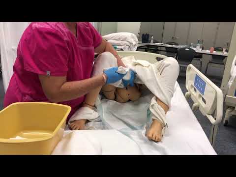 CNA Skills * 12 : Give the Resident Perineal Care  ▶32:02