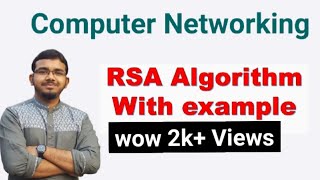 RSA Algorithm Example | rsa example | rsa algorithm | rsa algorithm bangla | Zobayer Academy