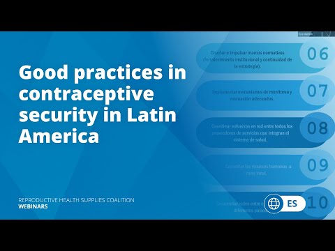 Good practices in contraceptive security in Latin America