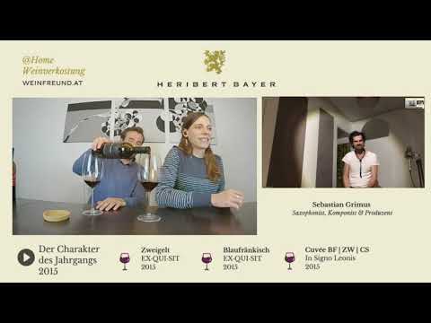 Der Charakter des Jahrgangs 2015 mit Live-Gast Sebastian Grimus - @HomeWeinverkostung Folge 2 | 2021