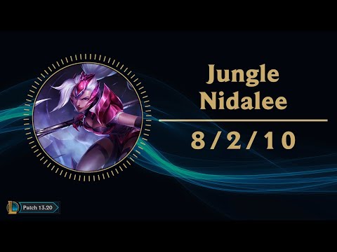 Nidalee Jungle vs Graves Korean Challenger Replay Patch 13.20