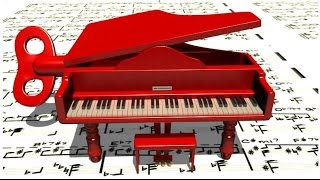 "Brand new day"  Hiromi Uehara Played slowly "Piano"(Free sheets) عزف عاصم البني