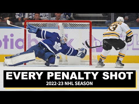 Every Penalty Shot | 2022-23 NHL Season