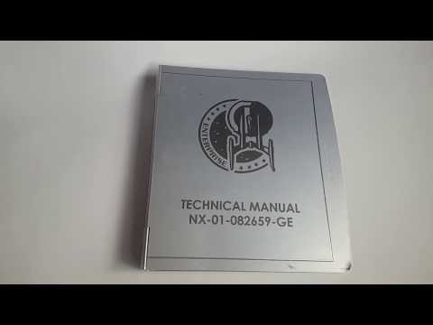 Star Trek Prop Enterprise Technical Manual NX 01
